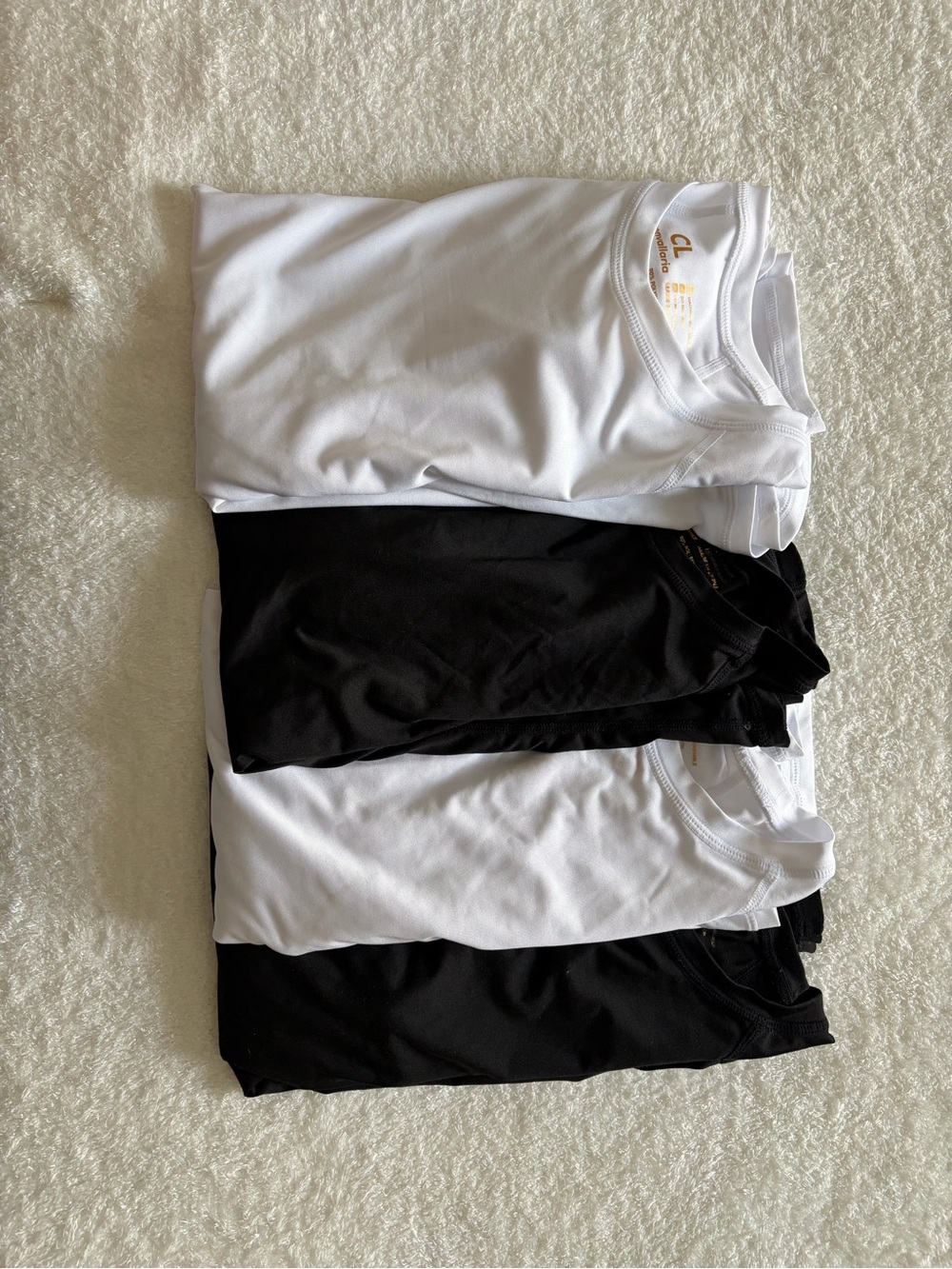 Champion Men’s Short Sleeve Crew Tees - White & Black Pack